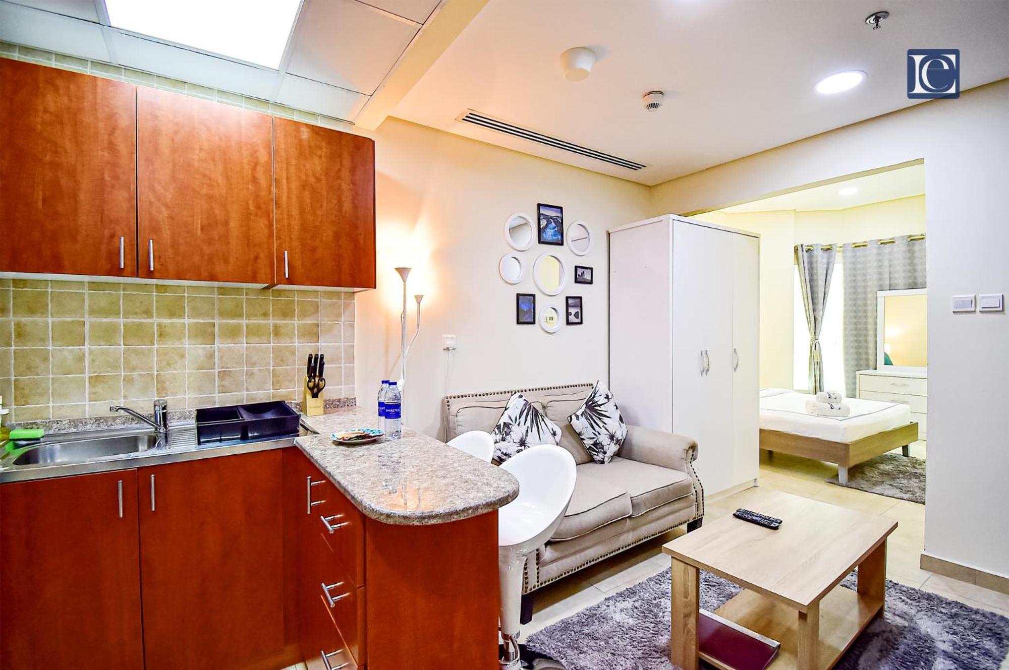 Apartamento Budget Cozy Studio In Dubai Gate 2 Jlt Exterior foto