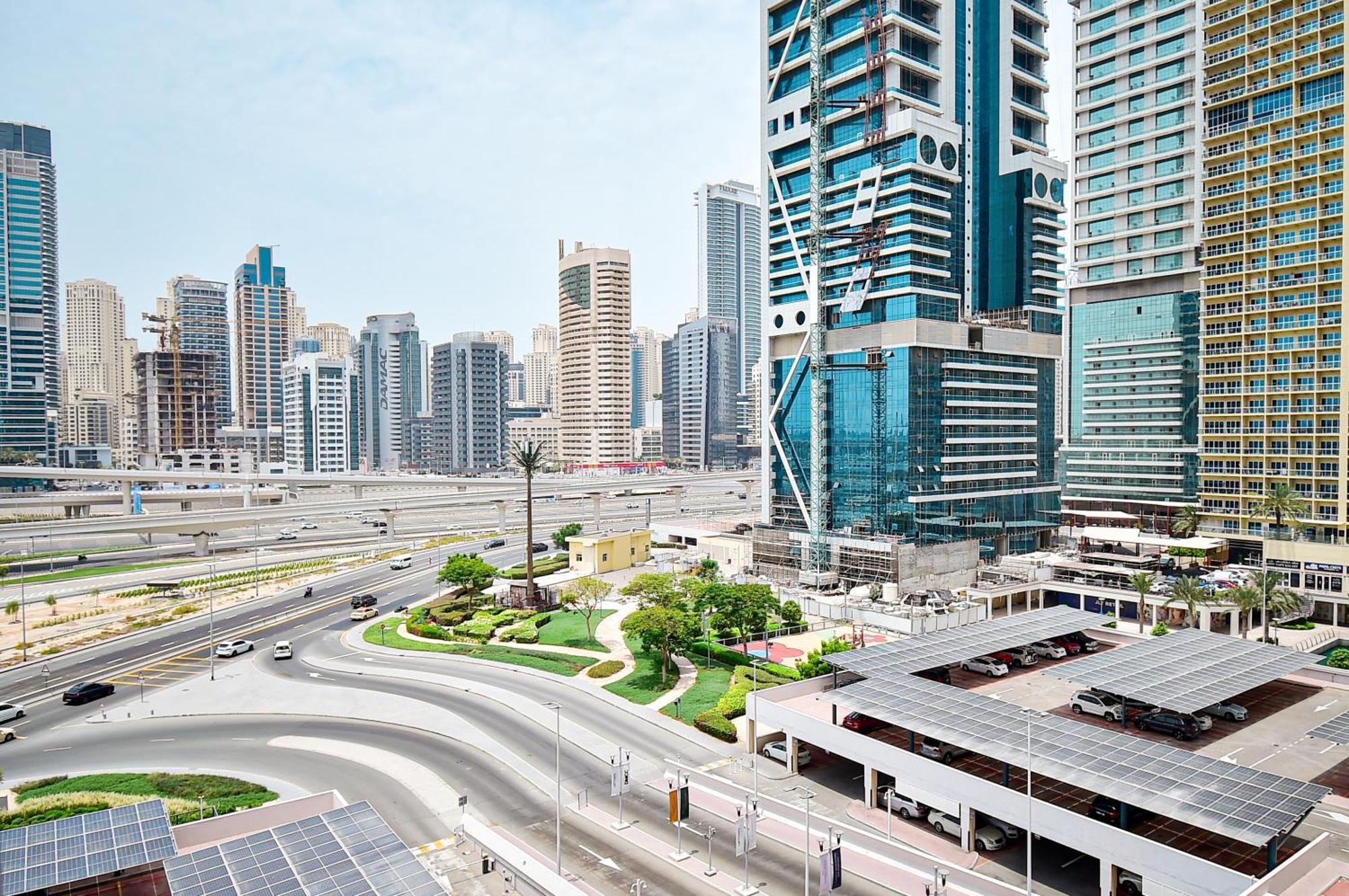 Apartamento Budget Cozy Studio In Dubai Gate 2 Jlt Exterior foto